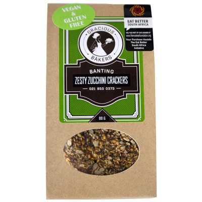 Gracious Bakers Zesty Zucchini Crackers