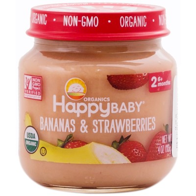 Happy Baby Stage 2 - Bananas & Strawberries