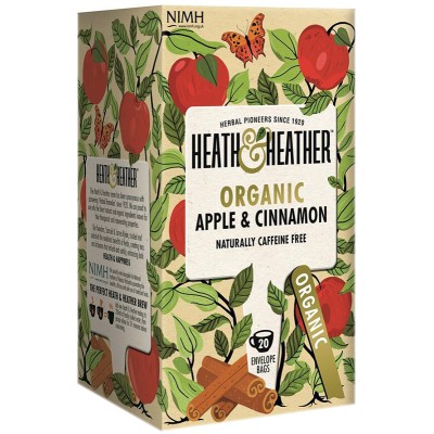 Heath & Heather Organic Apple & Cinnamon Tea