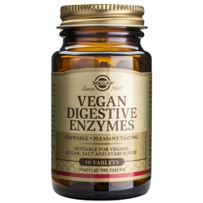 Solgar Vegan Digestive Enzymes - 50 Tablets