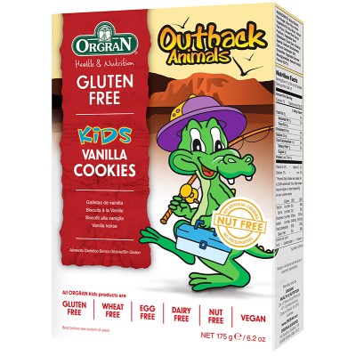 Orgran Outback Animal Vanilla Biscuits