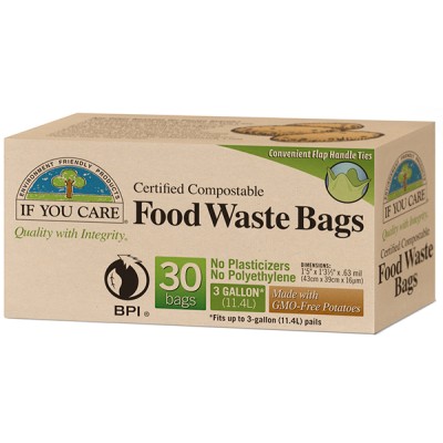 If You Care 3 Gallon Compostable Food Waste Bags