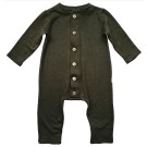 My Little Loves Breeze Romper Deep Green