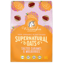 Wazoogles Supernatural Oats - Salted Caramel & Mulberries - 300g