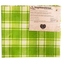 6 Degrees East Soy Wax Bread Wrap - Green