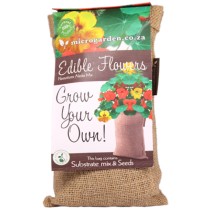 Microgarden Grow Bag Edible Flowers – Nasturtium