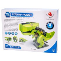 Solar Green Dinosaurs Transformer Solar Robot Kit