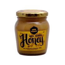 Raw Golden Honey Wild Flower