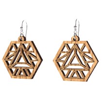 The Artists Sacred Geometry Elemental Earrings