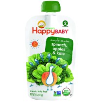 Happy Baby S2 Spinach, Apples & Kale 113g