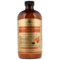 Solgar Liquid Calcium Magnesium Citrate - Orange