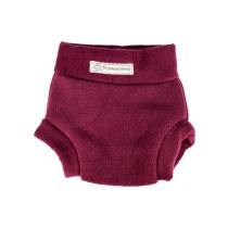 Pokkelokkie Fleece Nappy Cover Burgundy